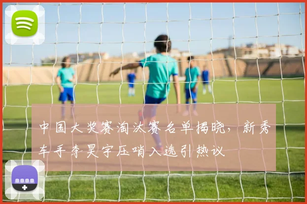中国大奖赛淘汰赛名单揭晓，新秀车手李昊宇压哨入选引热议