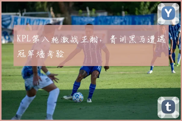 KPL第八轮激战正酣，青训黑马遭遇冠军墙考验